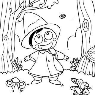 Over The Garden Wall Coloring Page 35993-28799