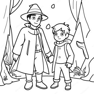 Wirt And Greg Adventure Coloring Page 35994-28807