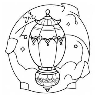 Moon Festival Lantern Coloring Page 36013-28818