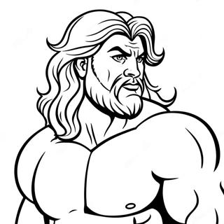 Samson Coloring Pages