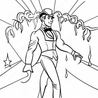 Greatest Showman Coloring Pages