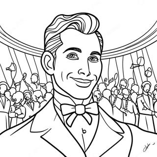 Greatest Showman Coloring Page 36043-28839