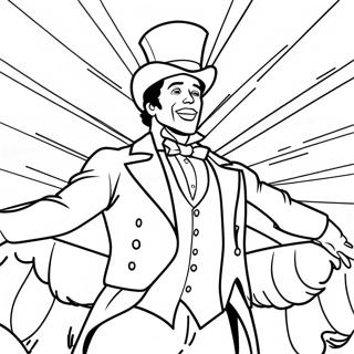 Greatest Showman Coloring Page 36043-28840