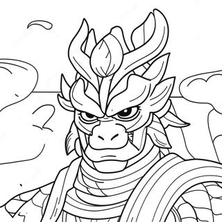 Kirishima Coloring Page 36053-28846