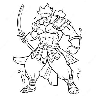 Kirishima In Hero Costume Coloring Page 36054-28857