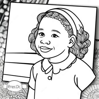 Ruby Bridges Inspirational Coloring Page 36063-28854