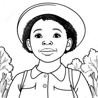 Ruby Bridges Courageous Journey Coloring Page 36064-28861