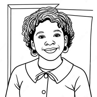 Ruby Bridges Courageous Journey Coloring Page 36064-28862