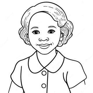 Ruby Bridges Courageous Journey Coloring Page 36064-28864