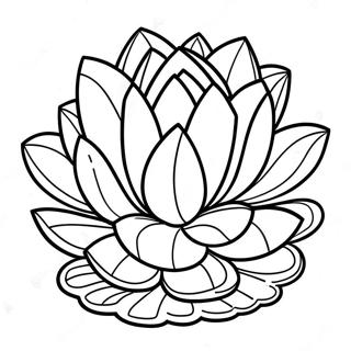 Succulent Plant Coloring Page 3606-2918