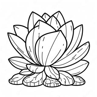 Succulent Plant Coloring Page 3606-2919