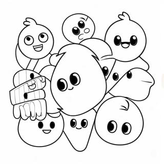 Emoji Movie Coloring Page 36093-28882