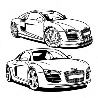 Audi Coloring Page 36123-28908