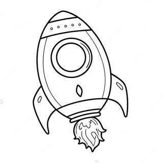 Little Space Rocket Coloring Page 36133-28914