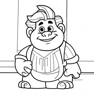 Ralph Breaks The Internet Coloring Page 36163-28937