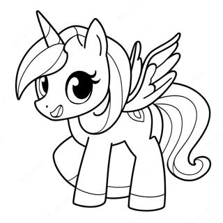 Princess Luna Coloring Pages