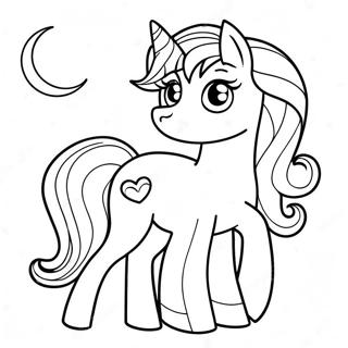 Princess Luna Coloring Pages