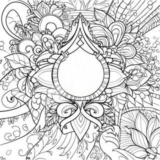 Jewel Coloring Pages