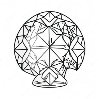 Sparkling Gemstone Coloring Page 36204-28974