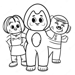 Crayola Movie Characters Coloring Page 36234-28997