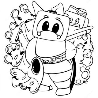 Crayola Movie Characters Coloring Page 36234-29000