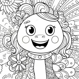 I Am Happy Coloring Page 36244-29005