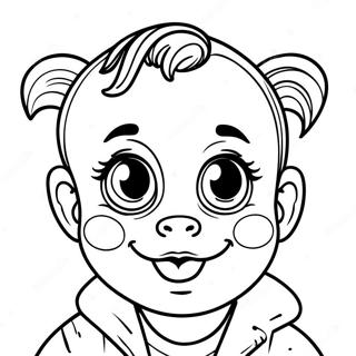 Cry Baby Coloring Pages