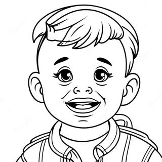 Cry Baby Coloring Page 3626-2938