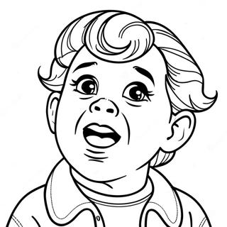 Cry Baby Coloring Page 3626-2939