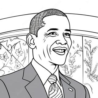 Barack Obama Coloring Page 36343-29086