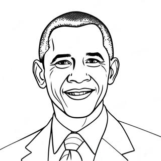 Barack Obama Coloring Page 36343-29087