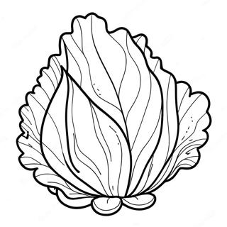 Lettuce Coloring Page 36353-29102