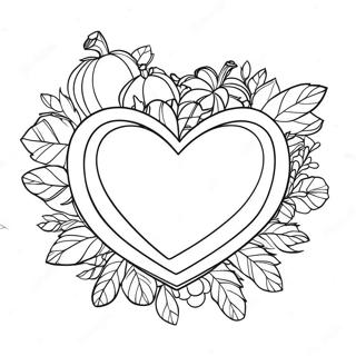 Thankful Heart Coloring Page 3637-2943