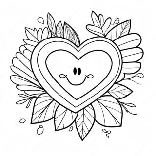 Thankful Heart Coloring Page 3637-2944