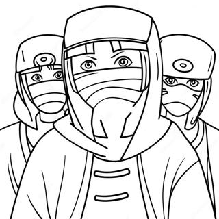 Akatsuki Coloring Pages