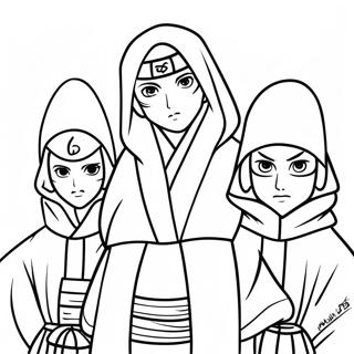 Akatsuki Coloring Page 36393-29136