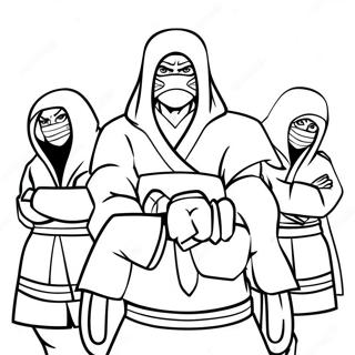 Menacing Akatsuki Members Coloring Page 36394-29123