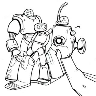 Mitchells Vs The Machines Coloring Page 36423-29146