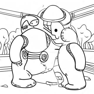 Mitchells Vs The Machines Coloring Page 36423-29148