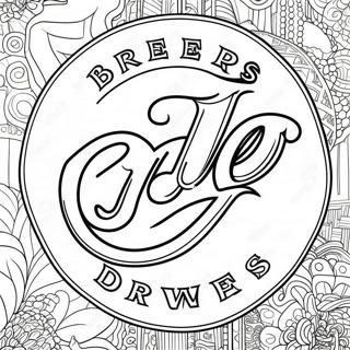 Brewers Logo Coloring Page 36463-29180