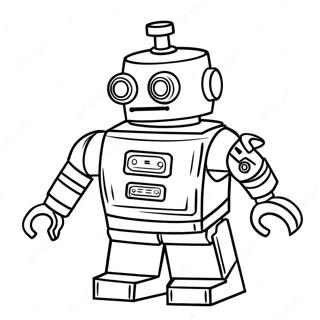 Cool Lego Robot Coloring Page 36494-29203