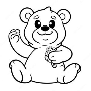 Chill Stoner Care Bear Coloring Page 36504-29217