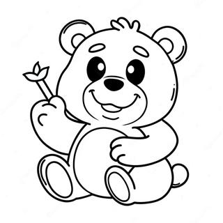 Chill Stoner Care Bear Coloring Page 36504-29220