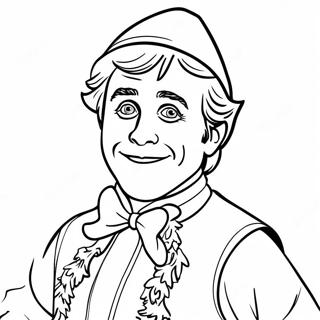 Buddy The Elf Coloring Pages