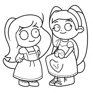 Sam And Cat Coloring Page 36553-29255