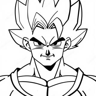 Super Saiyan 4 Coloring Pages