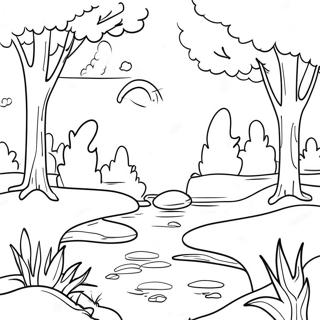 Soothing Nature Scenes Coloring Page 36574-29269