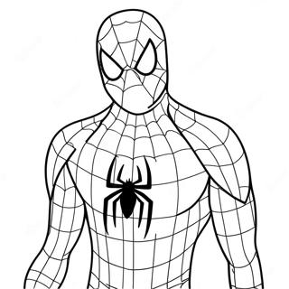 Spiderman Roblox Coloring Pages