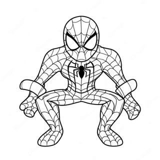 Spiderman Roblox Coloring Page 36583-29276