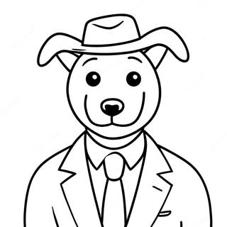 Dog Man Coloring Page 36603-29291